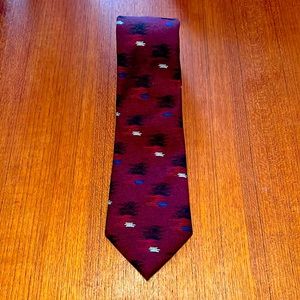 Barini maroon tie